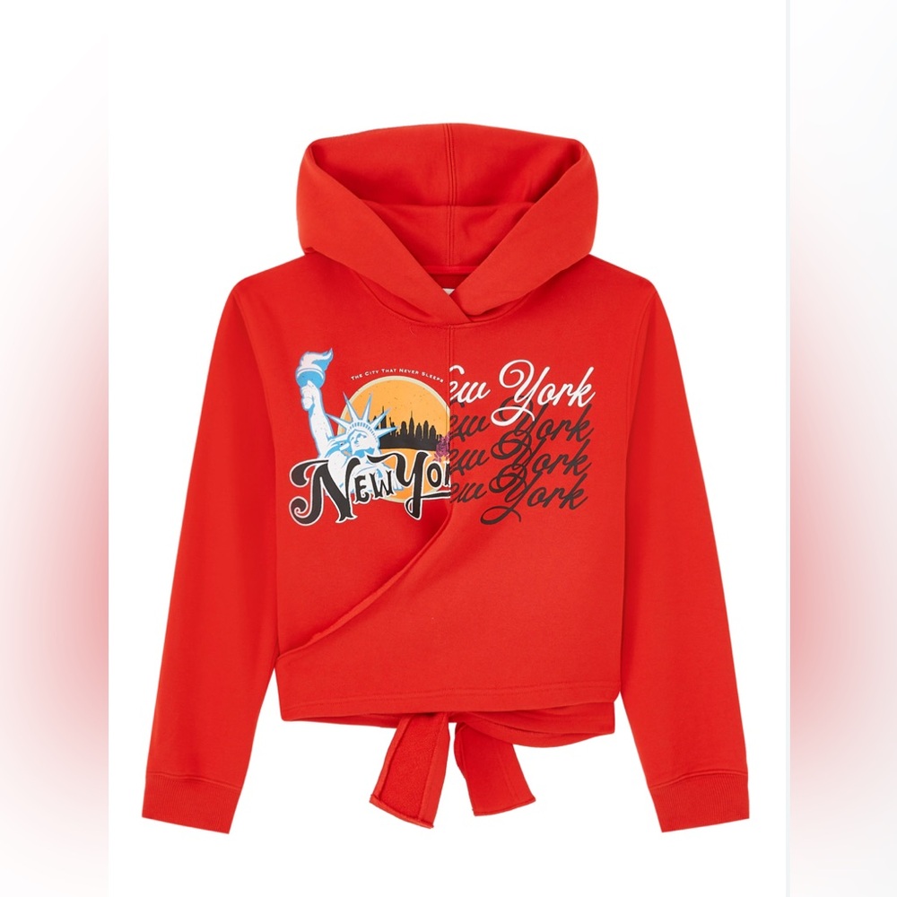 3.1 Phillip Lim We Are NY Front Wrap Hoodie NWOT